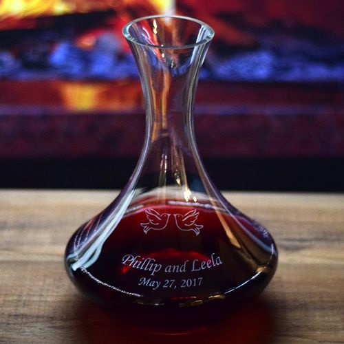 Personalized Name Wine Decanter