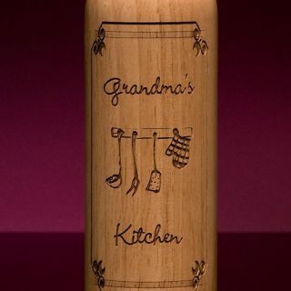 Engraved Kitchen Peppermill