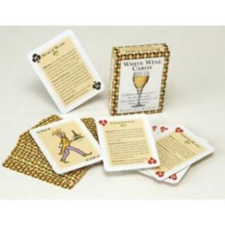 White Wine Playing Cards