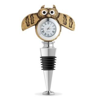 Owl Watch Bottle Stopper