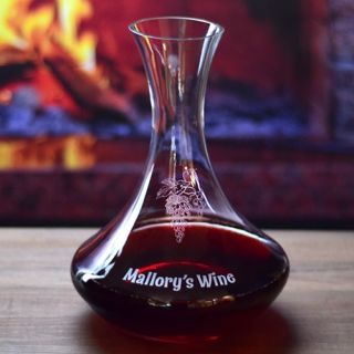 Engraved Special Wine Decanter