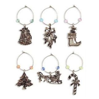 Holiday Wine Charms