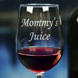Engraved Daddy's or Mommy's Sipper Tall Wine Glass