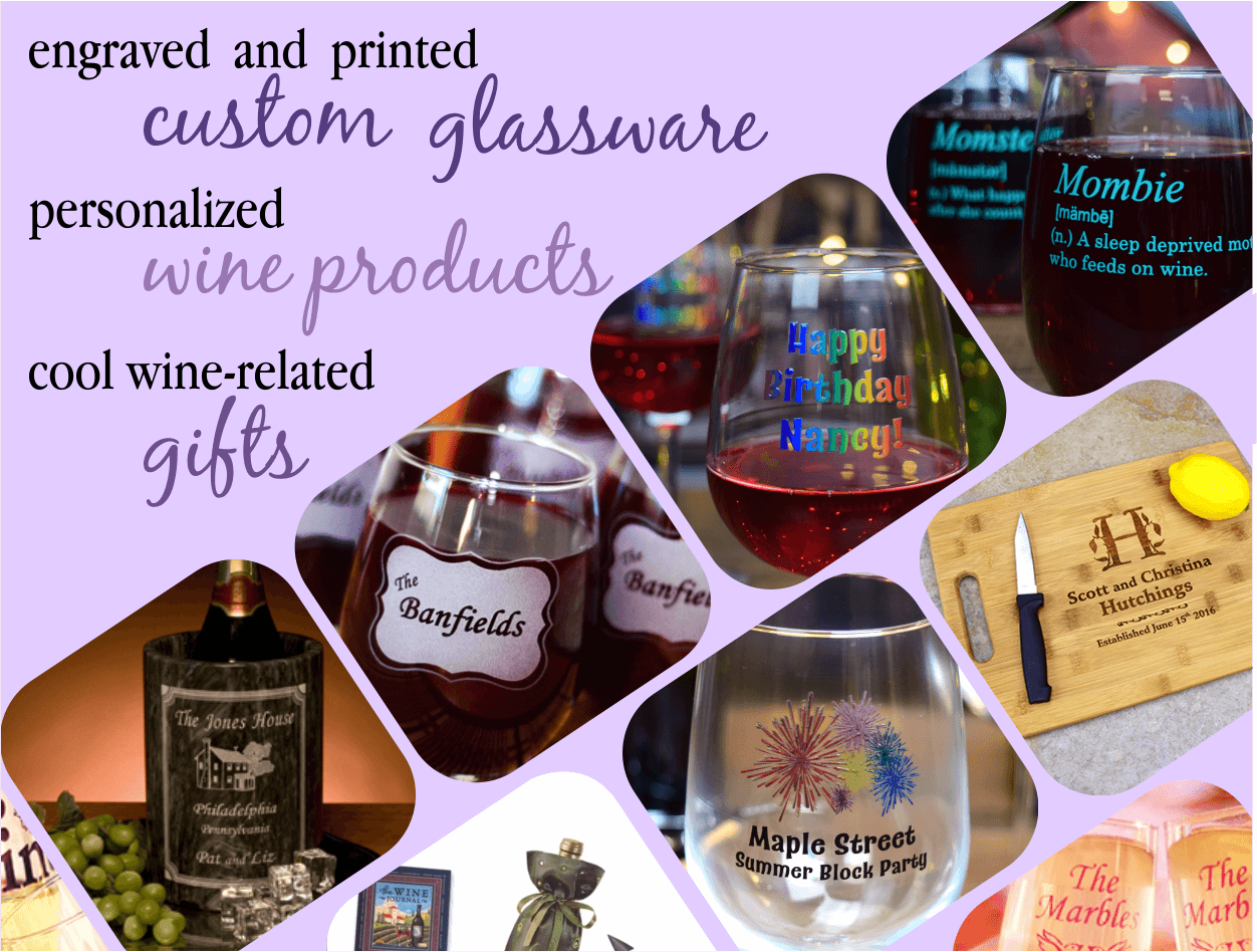 Custom Glassware and Wine Gifts | The